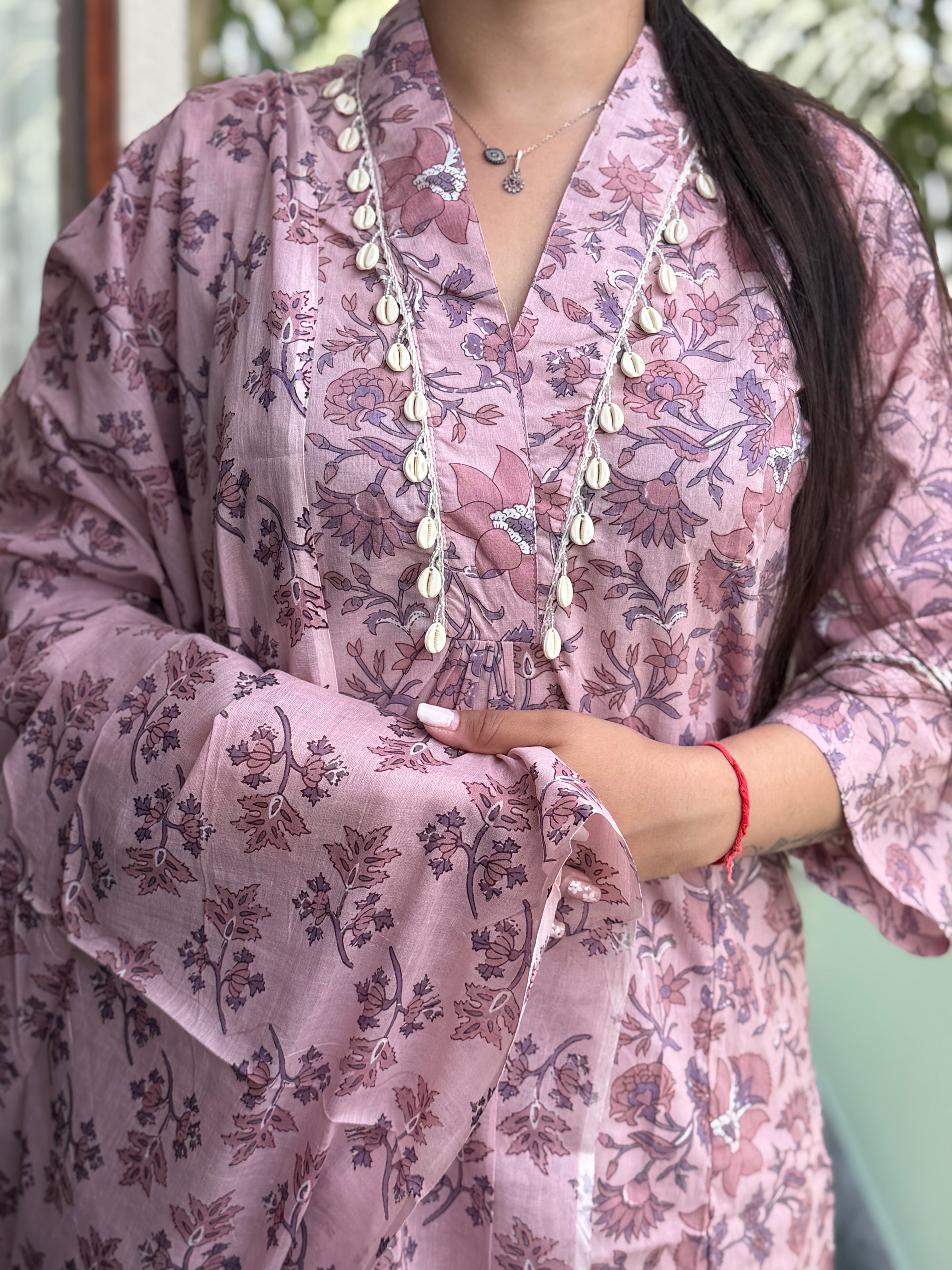 Phool Mahal Mul Cotton 3-Piece Set