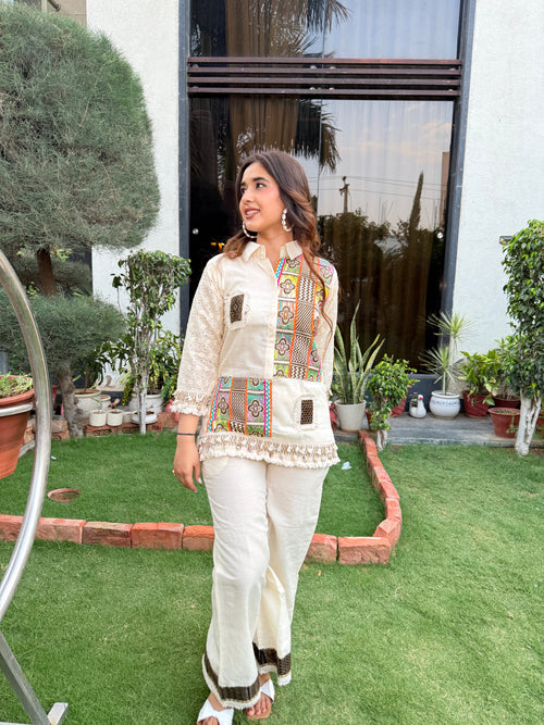 Boho Patchwork Cotton Co-ord Set