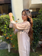 Ira Cotton Silk Embroidered Co-ord Set