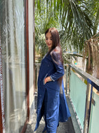 Meher Neel Mul Cotton 3-Piece Set