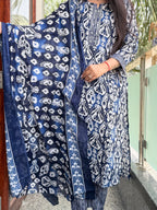 Neel Ikat Royale Mul Cotton 3-Piece Set
