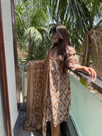 Ira Ikat Print Cotton Set
