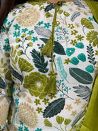 Baagh Lime Botanical Print Suit Set (3XL)